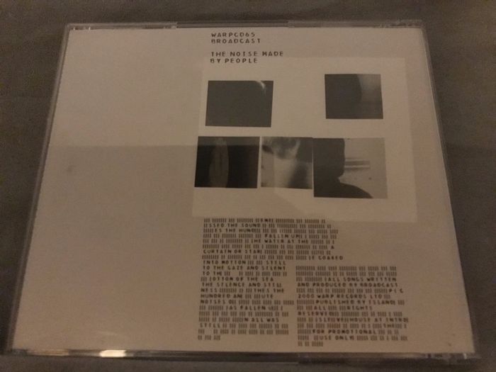 Broadcast  -  The Noise Made By People       CD