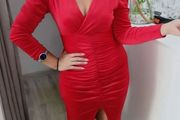 beautifull premium quality velvet dress