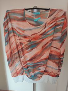 Brand new Pfeffinger blouse size UK22/24 EU50/52 Postage included