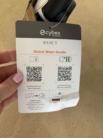 Cybex base T isofix 360