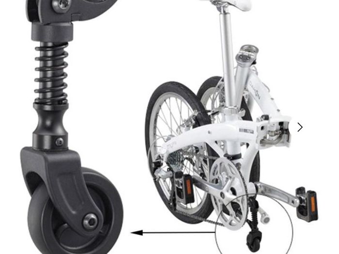 DAHON Landing Gear, auxiliary wheel