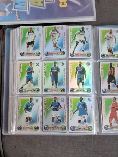 Match attax cards 08/09