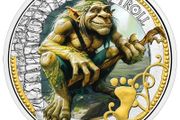 Austria 3 Euro Coin 2025 - Series Mythical Creatures The Troll. Uncirculated.
