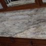 Antique French Oak Dressing Table / Vanity with Marble Top Image 6