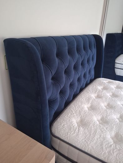 Navy Bed Frame