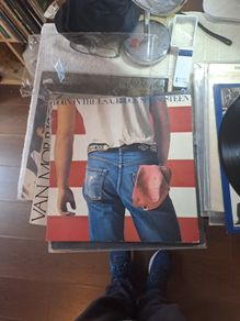Irish pressing Bruce Springstein.Born in the USA
