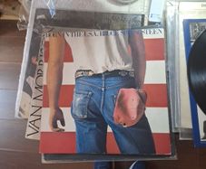 Irish pressing Bruce Springstein.Born in the USA