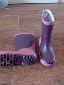 wellies purple pink size 10