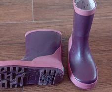 wellies purple pink size 10
