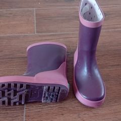 wellies purple pink size 10