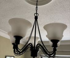 ceiling light and wall lights set