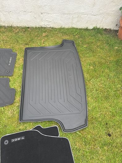 Rubber mats and boot tray