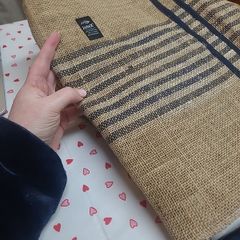 Table runner natural jute