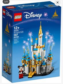 Lego 40478 Mini Disney Castle 50Th Walt Disney World Anniversary