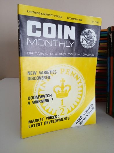 Coin Monthly: The Magazine for All Coin Collectors (43 Volumes) January, 1970 - December, 1974 (GT560)