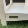 Mamas & Papas White Baby Changing Table with Storage Shelves Image 2