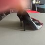Designer's high hill shoes Image 3