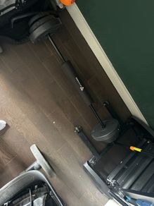 20kg barbell with neck pad