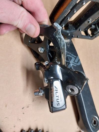 bike drive train 2 x 8
