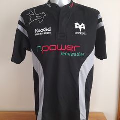 Ospreys Rugby Jersey shirt KOOGA  Adult SIZE L Large