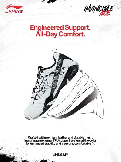 badminton shoes Lining Invincible Ace