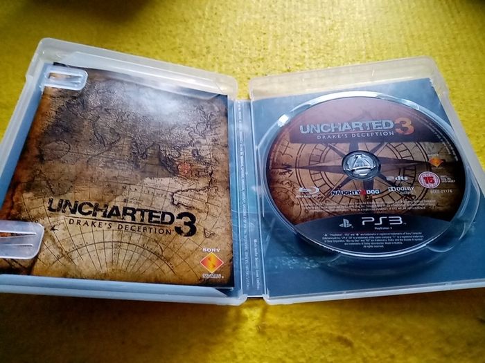 Uncharted 3 Drake s deception PlayStation 3 ps3 games Original Pal version