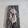 Holly Figurine On Marble Slab Wall Hanging.. Image 4