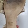 MARIAN Gold Leather diamante strappy heels Sz 38 ( Fit 5UK) - Rrp 135 (New) Image 7