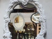 Antique Baroque Style Mirror