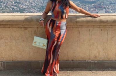 skirt top co ord
