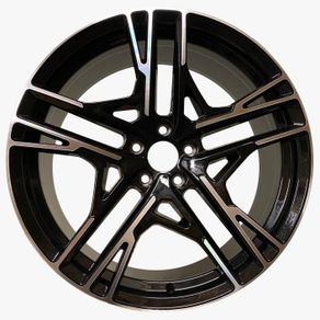 18" R8 V10 Type Black Alloy Wheels Audi Seat Skoda VW 5x112