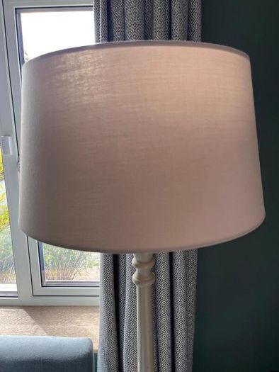 off-white floor lamp