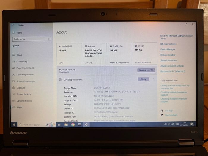 Lenovo Thinkpad T440p