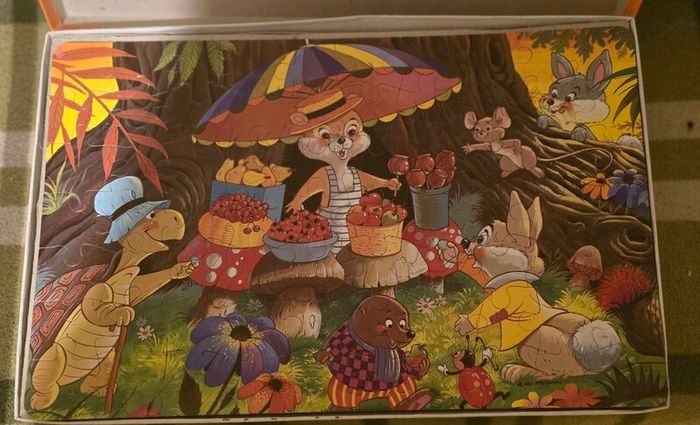 Vintage Jigsaw 70 Piece Fakcon Games Super Puzzle