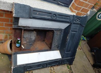 cast iron fireplace