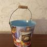 Tobar Decorative Metal Bucket / Storage Nursery / Toy Design Image 2