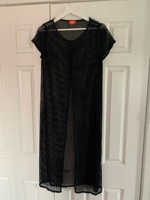 River Island Resort Black Kaftan Maxi Dress