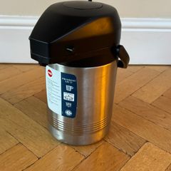 Emsa - President thermal pump-vacuum jug 2 l steellook