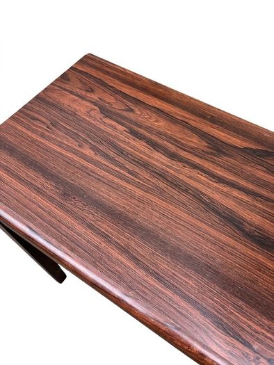 Vintage Retro Mid Century Rosewood Side Table with Storage