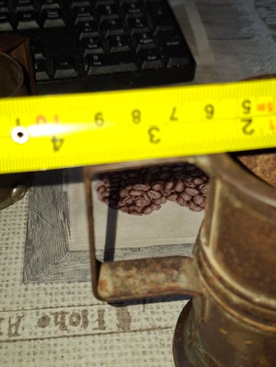 Rare 13 Piece Lot of Antique Chavagnat Tin Measuring Demi-Litre from Paris, France, dating  approximately 1800s.