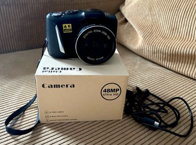 Digital Camera 4K UHD 48MP