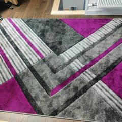 Purple rug