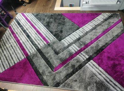 Purple rug