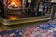Fabulous Victorian Brass Fender