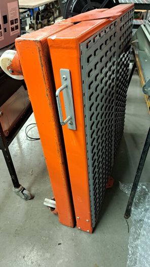 Heavy Duty Double Sided Storage Bin Holder Rack