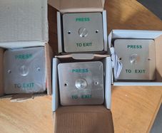 4 press to exit Stainless Steel satin finish