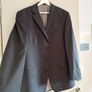 Marks and Spencers mens suit set wool dark grey Image 2