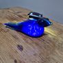Cobalt Blue Glass Bird Paperweight Image 4