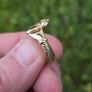 9ct Yellow Gold Claddagh Ring Image 7