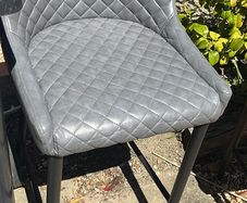 2 high breakfast bar stools